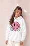 Unisex Children's Hooded Sweatshirt Printed 3-Yarn Hooded Sweatshirt -