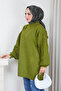Women's Chain Braided Knitwear Tunic - 6