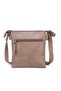 Cross Strap Mini Size Vertical Design Daily Phone and Market Bag Mink - 3