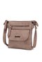 Cross Strap Mini Size Vertical Design Daily Phone and Market Bag Mink - 2