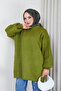 Women's Chain Braided Knitwear Tunic