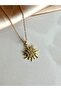 Stone Sun Necklace