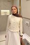 Elegant Corsman Sport Cardigan Cream - 4