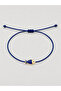 Adjustable Anklet with Enameled Fish Figure - 2
