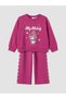 Lcw Fuchsia My Melody Printed Glitter Girls' Set - 2