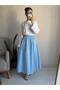 Women's Lined Long Skirt - 6