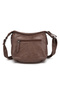 Daily Use Small Size Side Pocket Detailed Long Strap Women's Crossbody and Shoulder Bag Brown - 3