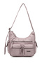 Daily Multi-Pocket Long Strap Women's Crossbody and Shoulder Bag Powder