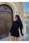 High Collar Steel Knitwear Dress - 2