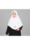 Elegant Floral Hijab for Women by – Embroidered Islamic Headscarf, Modest Hijab for Everyday Wear