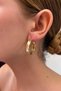 Steel Ring Medi Icon Earrings - 2