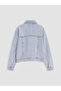 Floral Embroidered Girls' Jean Jacket for Style Enthusiasts from Uzg Store - 3