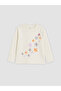 Zero Roba Collar Sequined Girl's T-Shirt for Style Seekers from Uzg Store