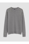 Özmarka New Season Gray Crew Neck Boys' Knitwear Sweater