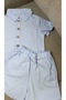 Summer Two Piece Set Blue - 2