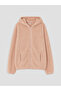 Esvab • Modern & Distinctive Hooded Girls' Plush Zipper Sweatshirt - 2