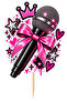 Manifest Themed Cake Toothpicks Set of 6 |   Birthday and Party Cake Decoration - 3