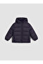 Hooded puffer jacket for boys