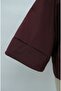 Chinese Knot Closure Hakim Collar Parachute Kimono -Plum - 6