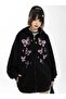 Unisex Black Hooded Oversize Sweatshirt Comfortable Fit Cotton with Fleece Inside