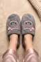 Plush Women's House Slippers - Cute Design Warm Room Slippers - 4