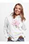 Unisex White Hooded Oversize Sweatshirt Comfortable Fit Cotton with Fleece Inside