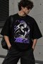 Jujutsu Kaisen Toji Fushiguro Black Printed Unisex Oversize T-Shirt – Anime Manga Streetwear - 2