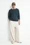 Boxy Fit Polo Yaka Sweatshirt E6523AX26AU - 2