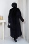 Women's Brooch Detailed Lined Coat - 9