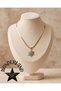 Blue Series - Casual Gold Women's Necklace - 36L Steel - 45 +5 cm Extension - a Quality - Tarnish Resistant