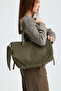 Women's Cyme Big Pinterest Bag Khaki (Large Size) - 2