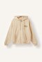 Oversize Hooded Zippered Printed Sweatshirt Cardigan I0812Ax26Au - 6