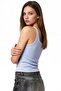 Busem Sleeveless Ribbed U-Neck Tank Top - 3