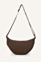 Half Moon Shaped Women's Shoulder Bag with Adjustable Strap I2316Axns