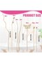 10Pack Reeds for Diffuser, Reed Fragrance Diffuser Flower Set, Reed Diffuser Stick, Fragranc - 2