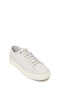 Men's White Lace-Up Leather Sneaker Wm740020Df - 7