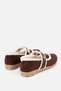 Women's Brown Fur Buckle Mary Jane Ballerinas - 3