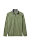 Men's Green 6240 Basic High Collar Fleece Sweatshirt - 4