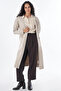 Contrast Stitched Knitwear Cardigan Stone