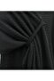 Casual Cut Daily Knitwear Poncho - Black - 8