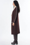 Contrast Stitched Knitwear Cardigan Brown - 3