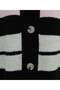 V-Neck Colorful Line Patterned Buttoned Loose Knitwear Cardigan -Pink - 7