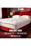 Mattress Topper, Super Soft, White, 900GSM, 120x200 cm Mattress Topper, Fluffy, Breathable, Lightweight, Comfortable, Thick Mattress Pad with Elastic Bands (Single) - 8