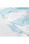 Slöjsilja Double Duvet Cover Set, Light Blue-White-Striped, 240X220/50X60 cm - 3