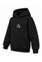 Haikyu File Collection Team Printed Black Children's Hooded Sweatshirt - 3