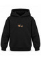 Manifest Plak Raf Printed Black Children's Hooded Sweatshirt - 2