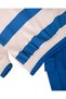 Baby Boy College Collar 85 Printed 6-9-12-18-24 Months Striped Bottom and Top Seasonal Set - 5
