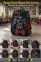 Bat Themed Hero Primary School School Bag Children's Student Backpack Daily Use 38 X 27 X 16 - 4