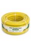 1 Inch x 25m PVC Garden Water Hose, Yellow Flexible Reinforced Water Pipe, 8 Bar Outdoor Hose For Garden Watering, Car Washing, Patio Cleaning, Home & Garage Use