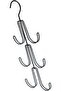 Metal Bag Hanger, Space Saving Organizer (Black) - 5
